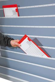 Produktbild Eichner Planungstafel 1315mm 15 Schienen, A5 bild 3