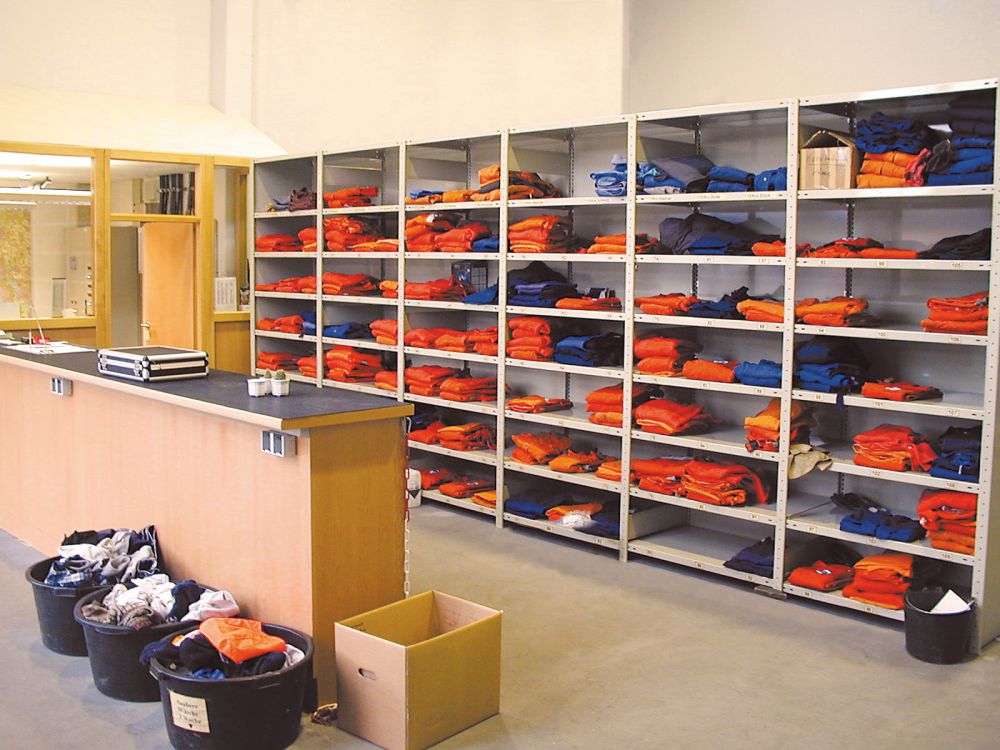 Produktbild SCHULTE Steckregal AR 330 kg 2500x1000x500mm 6Böd 7035 bild 1