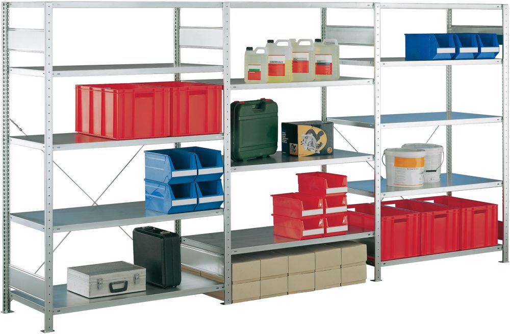 Produktbild SCHULTE Großfachregal AR verz. 2000x1300x800 mm 250 kg bild 1