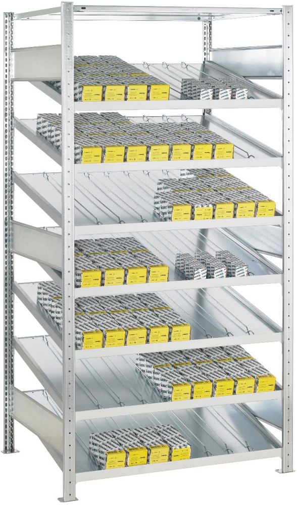 Produktbild SCHULTE Schrägbodenregal GR verz.2000x1000x800 mm