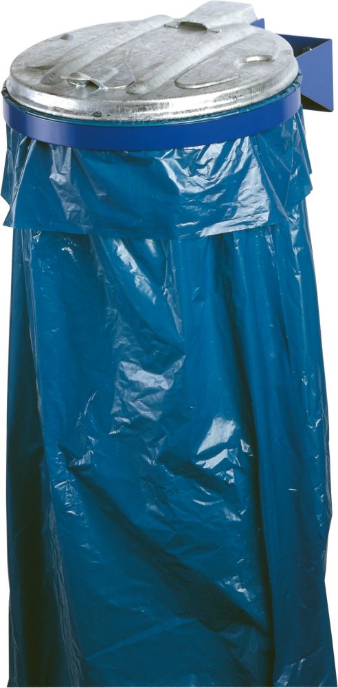 Produktbild Var Abfallsammler 120 l blau Wandbef. KS-Deckel bild 1