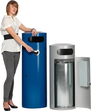 Produktbild Var Abfallsam./Ascher KS 90 enzianblau (5010) bild 2