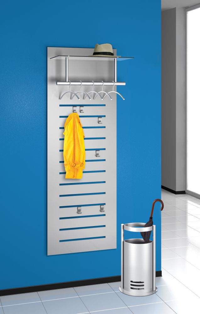 Produktbild Kerkmann Wandgarderobe tec-art m. 6 Haken u. 5 Bügeln