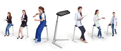 Produktbild Stehhilfe BIMOS Fin blau/silber Anwendungsbeispiele bild 2