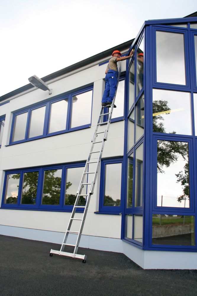 Produktbild Günzburger Alu-Glasreinigerleiter 3-tlg. Satz, 6,8m bild 1