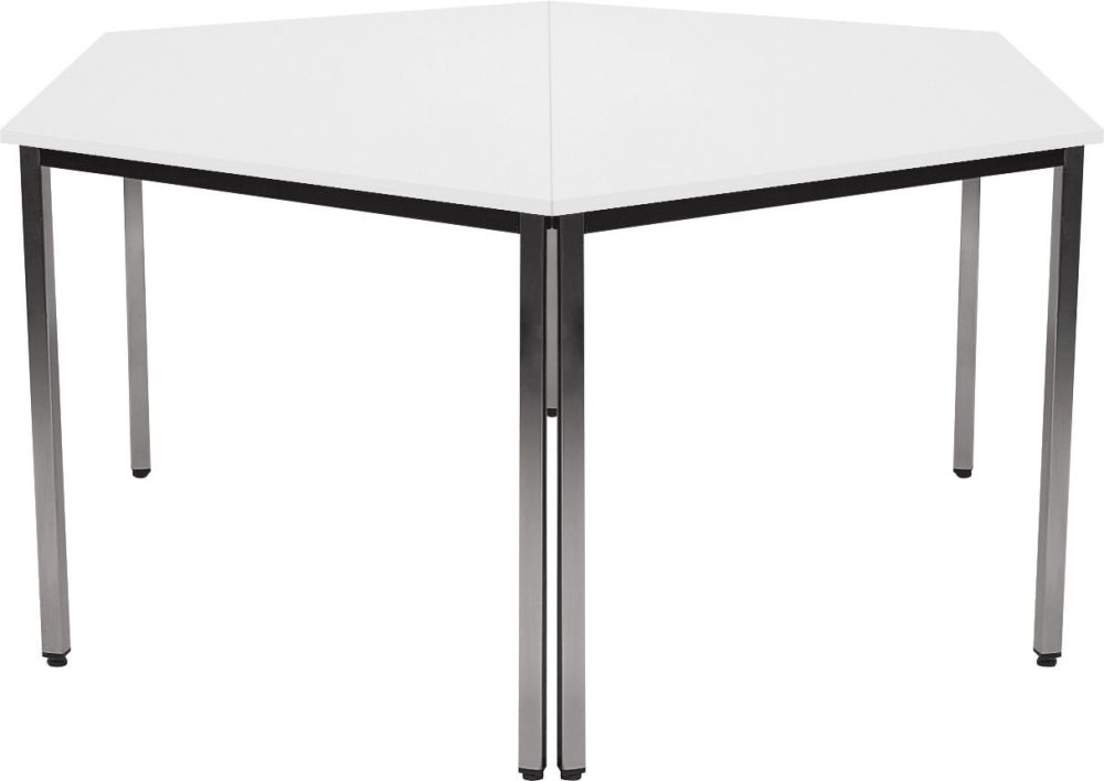 Produktbild Hammerbacher Tisch 800x800 mm chrom/lichtgrau