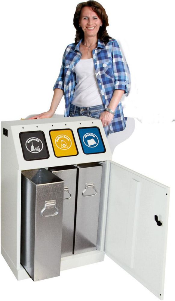 Produktbild Stumpf Sortsystem Triplex 920x580x380 3x30l bild 4