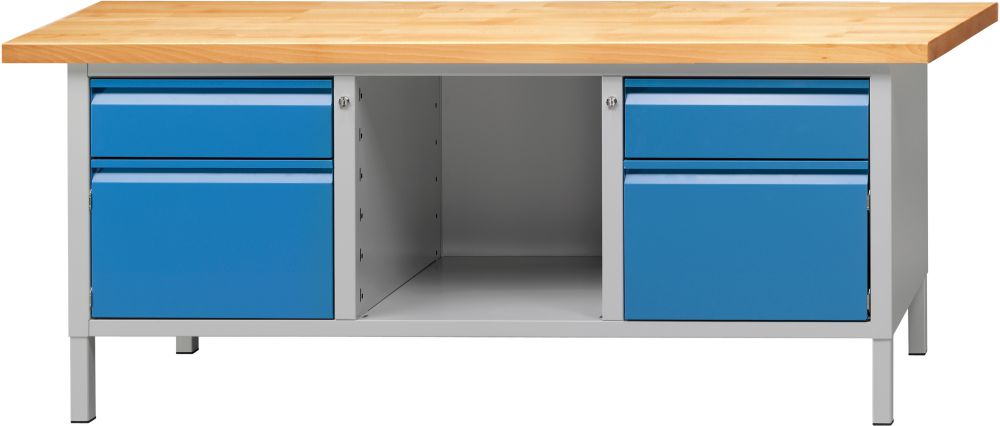 Produktbild Anke Kastenwerkbank 2000 119 E 40 mm, 840 mm 7035/5012 bild 1