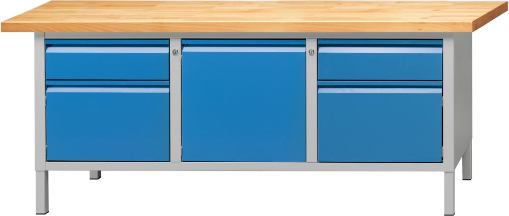 Produktbild Anke Kastenwerkbank 2000 121 E 40 mm, 840 mm 7035/5012 bild 1