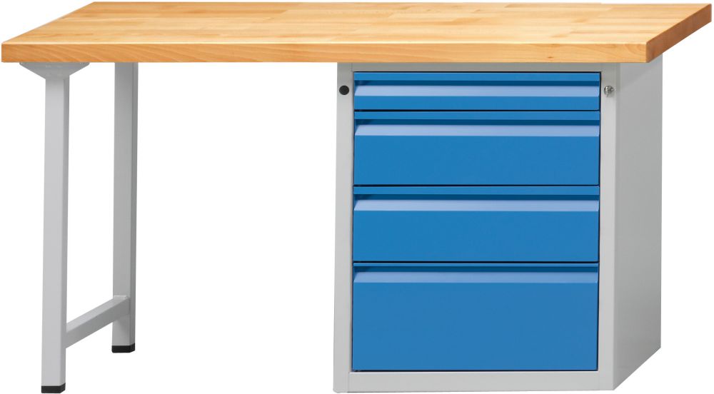 Produktbild Anke Kombiwerkbank 1500 807 E 40 mm, 840 mm 7035/5012