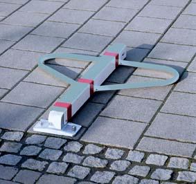 Produktbild Urbanus Durchgangssperre natur/rot kippbar bild 2