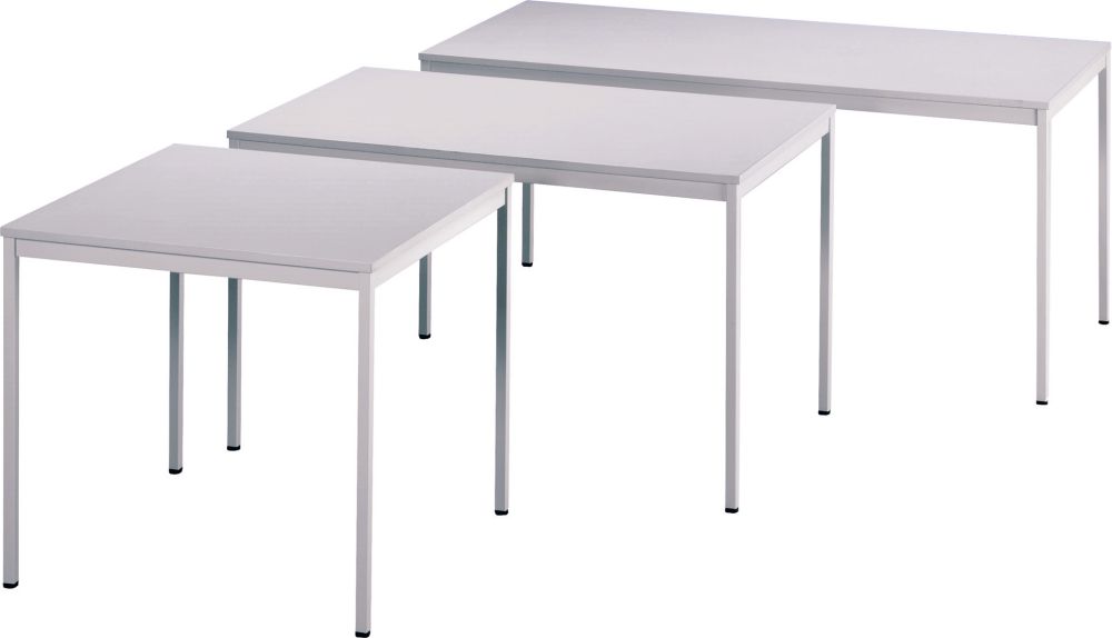 Produktbild Hammerbacher Konferenztisch Tisch 160 x 80 lichtgrau