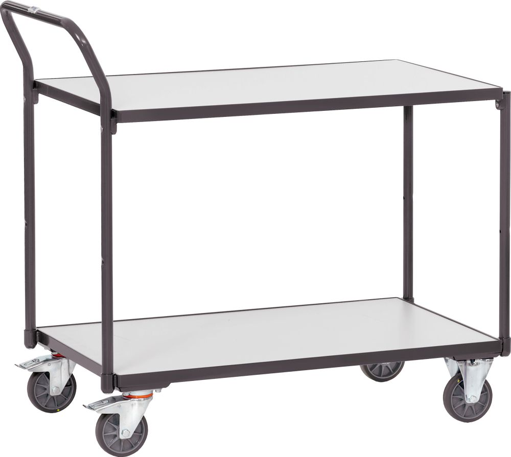 Produktbild FETRA ESD Tischwagen Transportwagen m. 2 LF 250kg, 1000x600mm