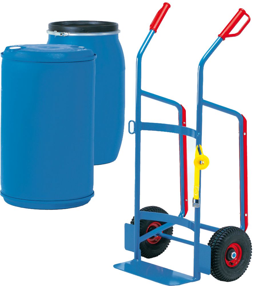 Produktbild FETRA Fasskarre Sackkarren f. Kst.-Fässer Vollgummi