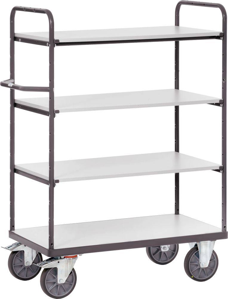 Produktbild FETRA ESD Etagenwagen Transportwagen m. 4 LF 400kg, 1000x600mm