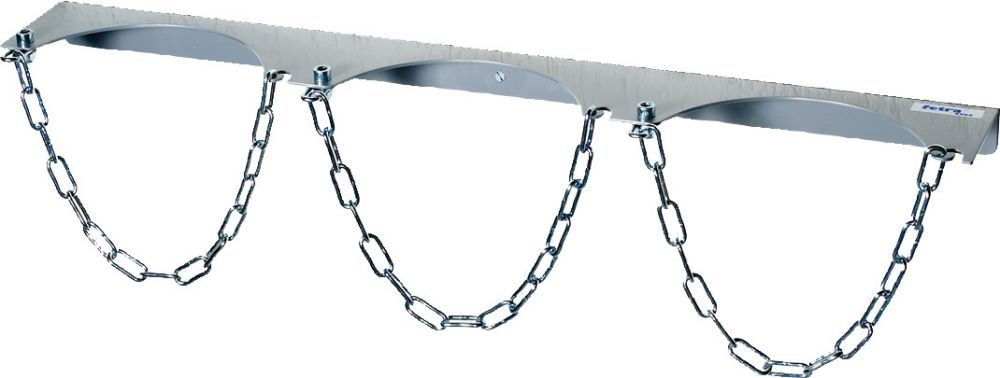 Produktbild FETRA Stahlflaschen-Wandhalter 3x D230mm