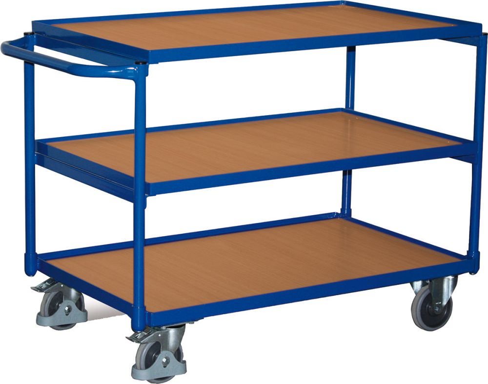 Produktbild Variofit Tischwagen 850x500 3 Ladefl.Griff waag. bild 1