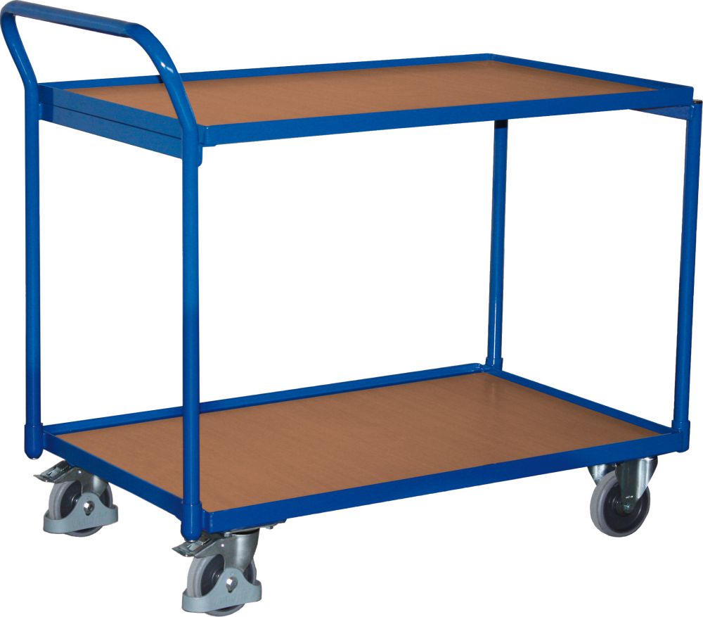 Produktbild Variofit Tischwagen 250 kg 1000x600 mm 2 Böden bild 1