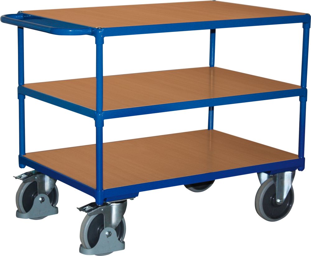 Produktbild Variofit Tischwagen 500 kg 1000x700 mm 3 Böden bild 1