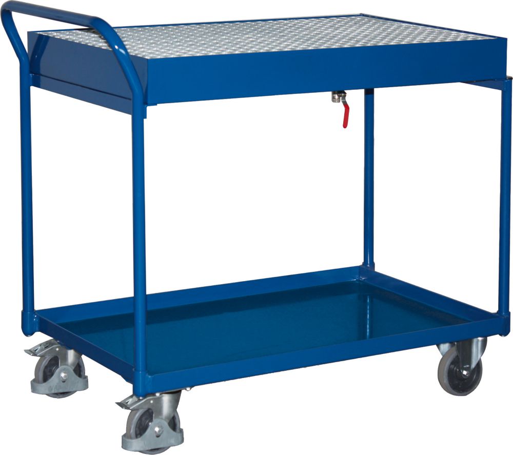Produktbild Variofit Tischwagen 250 kg 1000x600 mm m. Gitterrost
