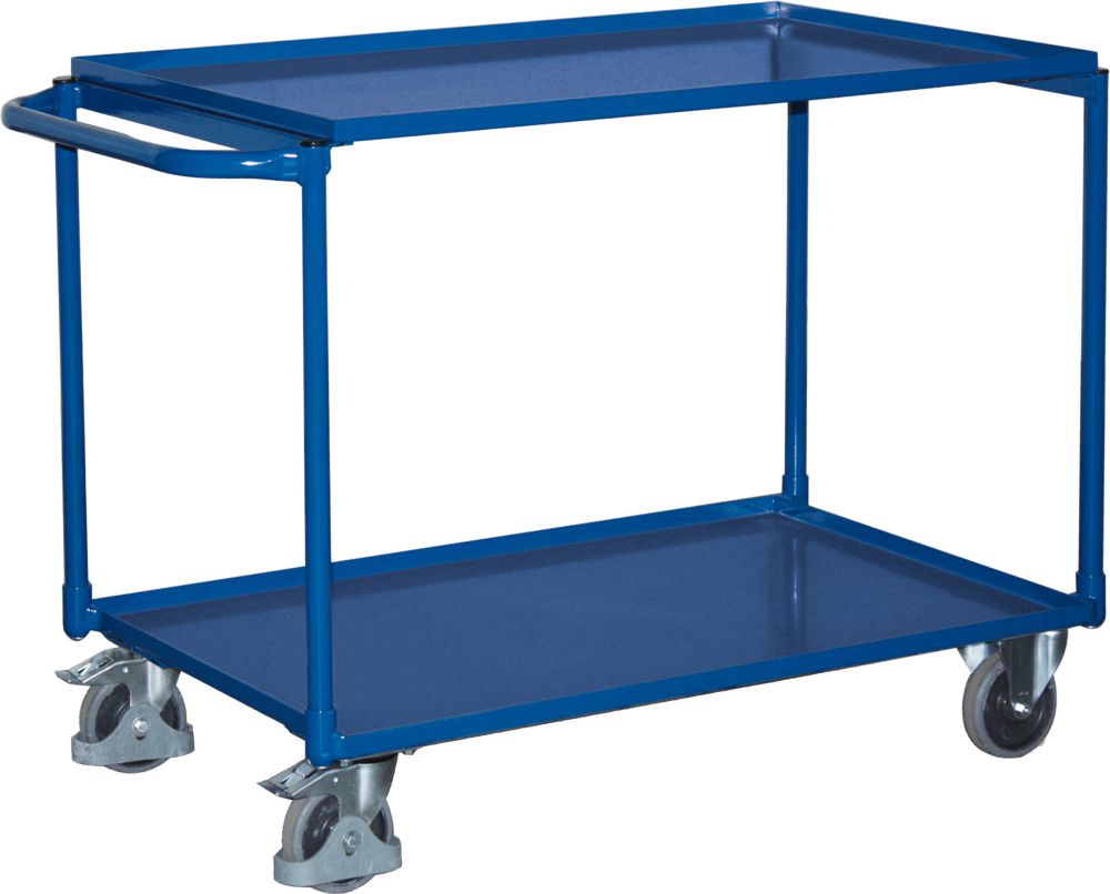 Produktbild Variofit Tischwagen 250 kg 1000x600 mm 2 Wannen öld.