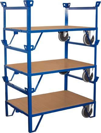 Produktbild Variofit Rollplatte 500 kg 1200x800 mm m. Stirnwände bild 2