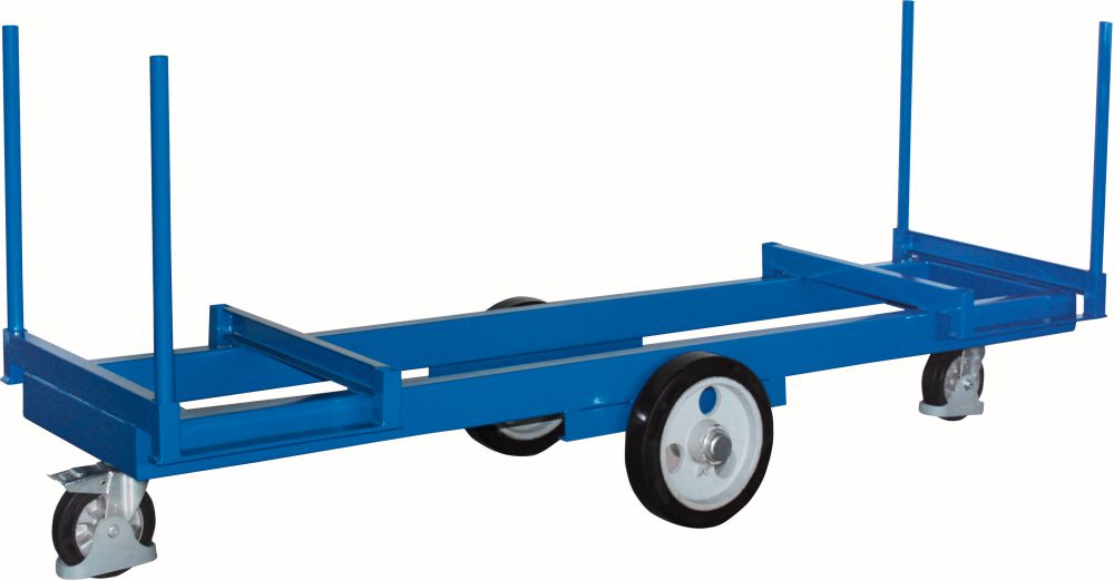 Produktbild Variofit Langmaterial-Wagen 2000kg2500x720 mm Gummiräder