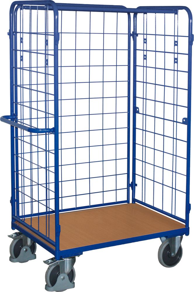 Produktbild Variofit Paketwagen 500 kg W1530 Lad. 1200x800 mm 4 Wände