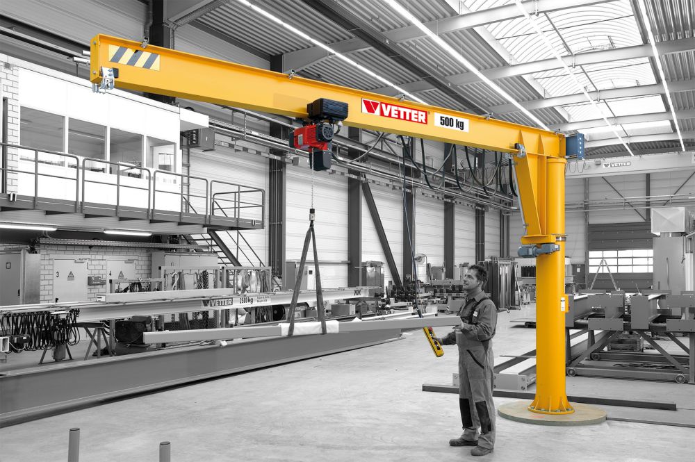 Produktbild Vetter Säulenschwenkkran M 360 1000 kg 3000 mm bild 1