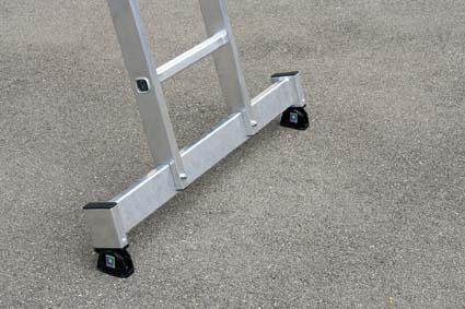 Produktbild Günzburger Alu-Schiebeleiter 2-tlg. m.2x20 Spr.,AH11,40m,Nive bild 4