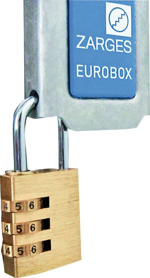 Produktbild Zarges Bügelschloss für Alubox