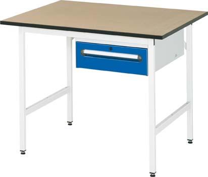 Produktbild RAU Grundtisch 3030,RAL7035 MDF 1000x800mm bild 1