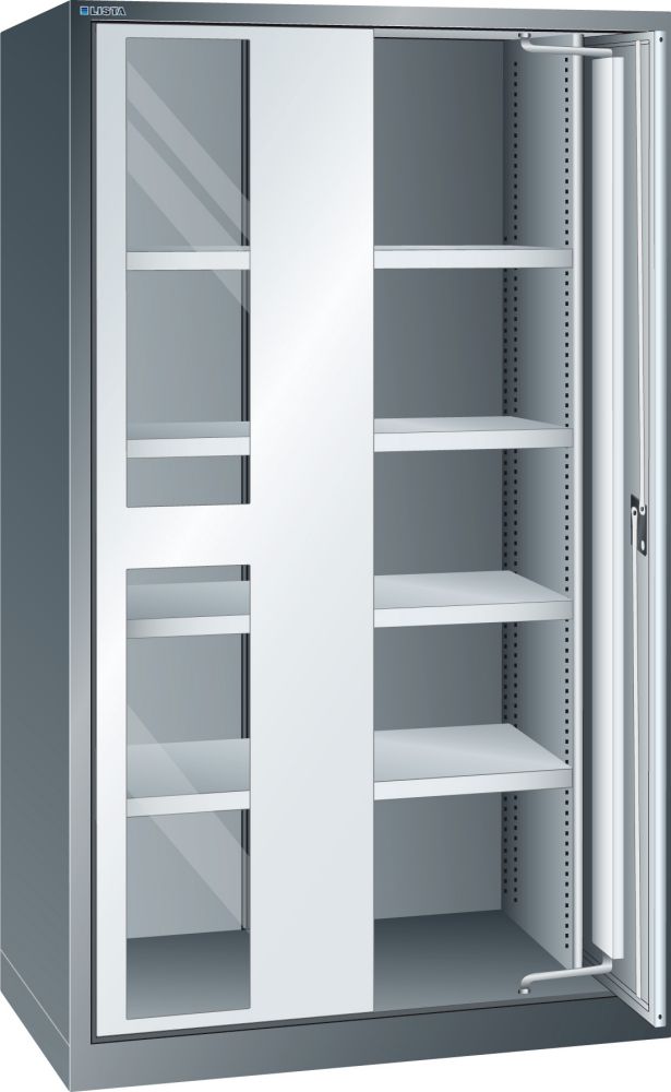 Produktbild LISTA Schwerlastschrank RAL 5012 1950 x 1100 x 641 mm