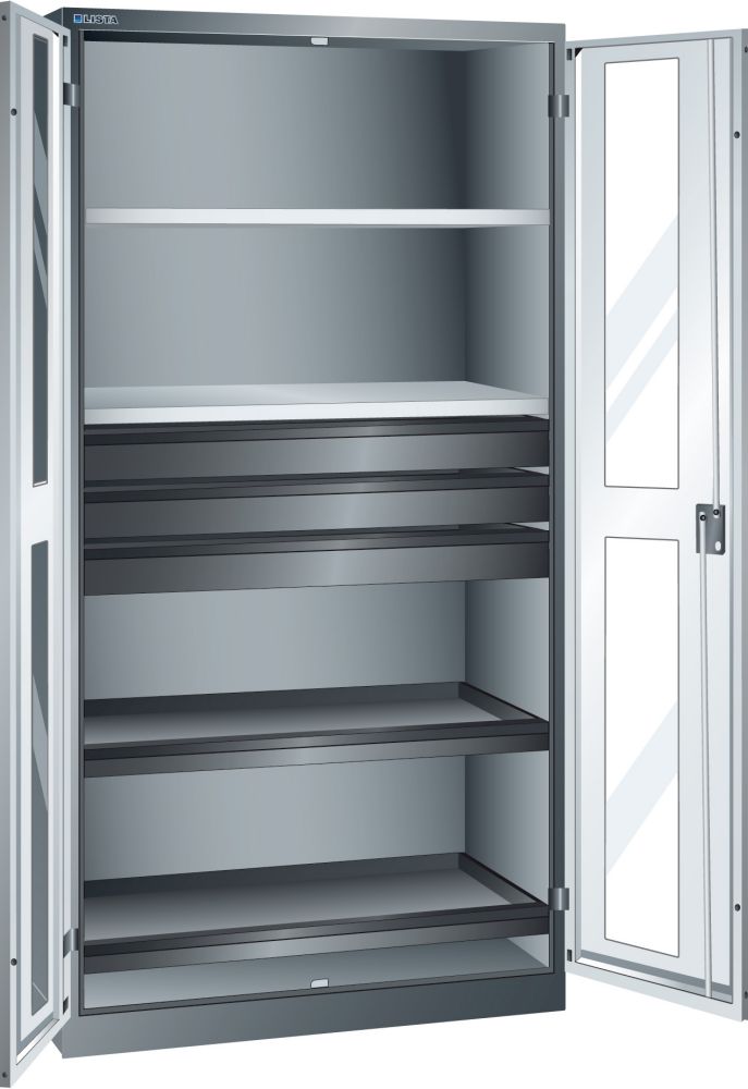 Produktbild LISTA Flügeltürschrank 5012 1950x1000x580mm bild 1