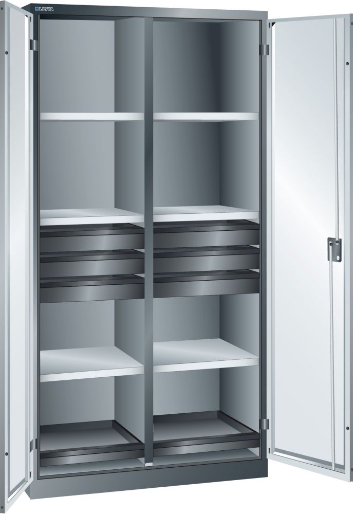 Produktbild LISTA Flügeltürschrank 5012 1950x1000x580mm bild 1