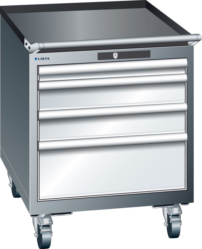 Produktbild LISTA Schubladenschrank blau H723,4 Schubl.