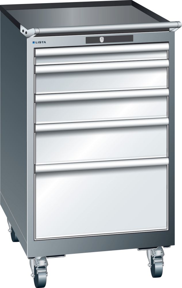 Produktbild LISTA Schubladenschrank grm/lg H990,5 Schubladen