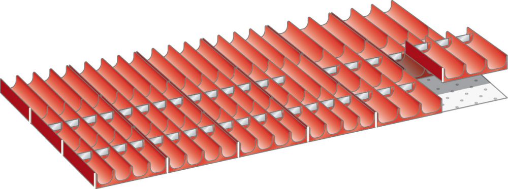 Produktbild LISTA Mulden FH 75 42T. 4-tlg./16T 3-tlg.
