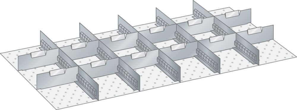 Produktbild LISTA Trennwände FH 75 5x27E/12x9E