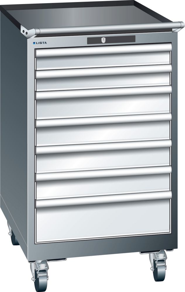 Produktbild LISTA Schubladenschrank 75 lg/lH990,7SL2x75/4x100/150 bild 1