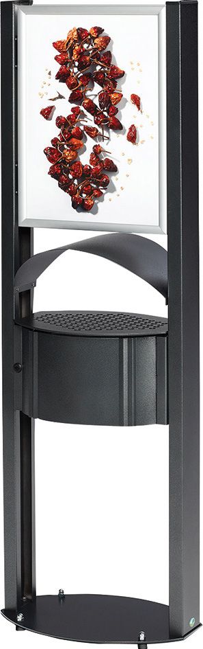 Produktbild Var Standascher antik-silber m.vzk.Inneneinsatz+Werbef