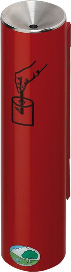 Produktbild Var Sicherheitsascher 300x100x70mm, feuerrot