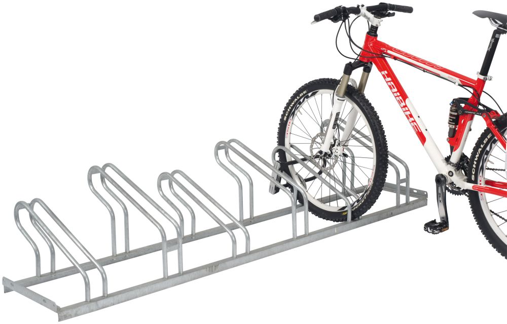 Produktbild Wsm Fahrradständer   Bügelparker einseitig L2100mm 6EP, vzk., zerlegt