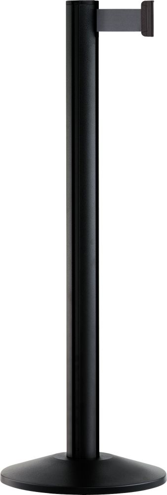 Produktbild Via Guide Absperrpfosten schwarz, Gurt 3,7m rot bild 1