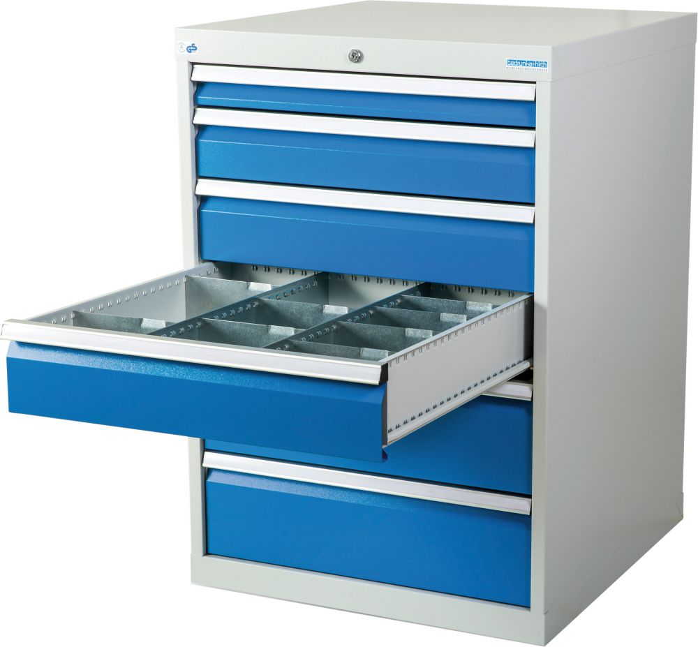 Produktbild Bedrunka+Hirth Schubladenschrank 705 6 Sbl. VA inkl. ET-Set