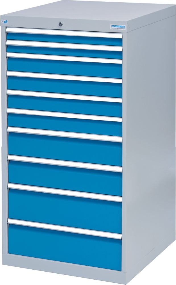 Produktbild Bedrunka+Hirth Schubladenschrank 705 10 Schubladen Vollauszug bild 2