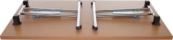 Produktbild Hammerbacher Klapptisch KL 1380x690x745,Platte buche bild 3