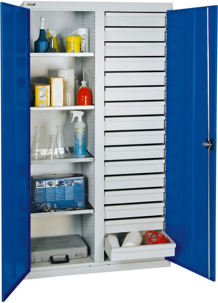 Produktbild Stumpf Werkzeugschrank 16 S 4 W 1800x1000x500 mm grau