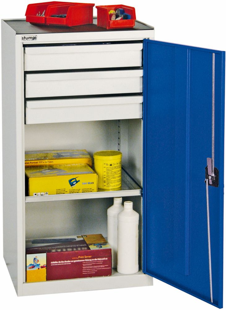 Produktbild Stumpf Materialschrank 2000 1000x500x500 gr/bl 1 FB bild 1