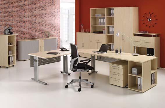 Produktbild Geramöbel Verkettung Platte 3Eck C-Fuß Fl90G 800x800mm Ahorn bild 4